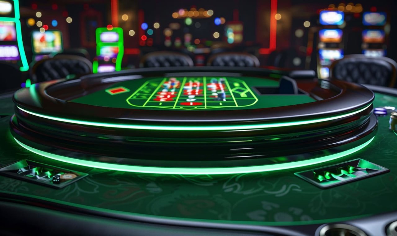 Permainan roulette dengan operator profesional